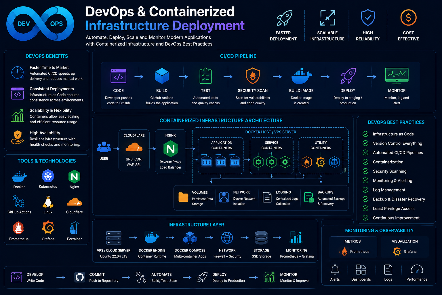 DevOps & Containerized Infrastructure Deployment